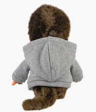 Load image into Gallery viewer, Monchhichi - ROCK Hoodie + Headset Boy - 8 Inch Plush
