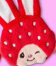 Load image into Gallery viewer, Monchhichi Strawberry Girl - Plush Coin Purse
