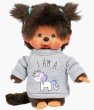 Load image into Gallery viewer, Monchhichi - Unicorn Sweat Jersey Girl - 8 Inch Plush
