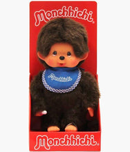 Load image into Gallery viewer, Monchhichi - Blue Bib Boy - 8 Inch Plush
