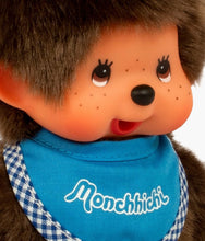 Load image into Gallery viewer, Monchhichi - Blue Bib Boy - 8 Inch Plush
