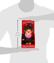 Load image into Gallery viewer, Monchhichi - Pink Bib Girl - 8 Inch Plush
