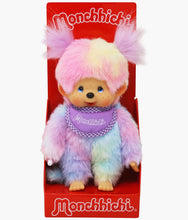 Load image into Gallery viewer, Monchhichi - Tie-Dye Girl - 8 Inch Plush
