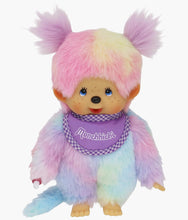 Load image into Gallery viewer, Monchhichi - Tie-Dye Girl - 8 Inch Plush
