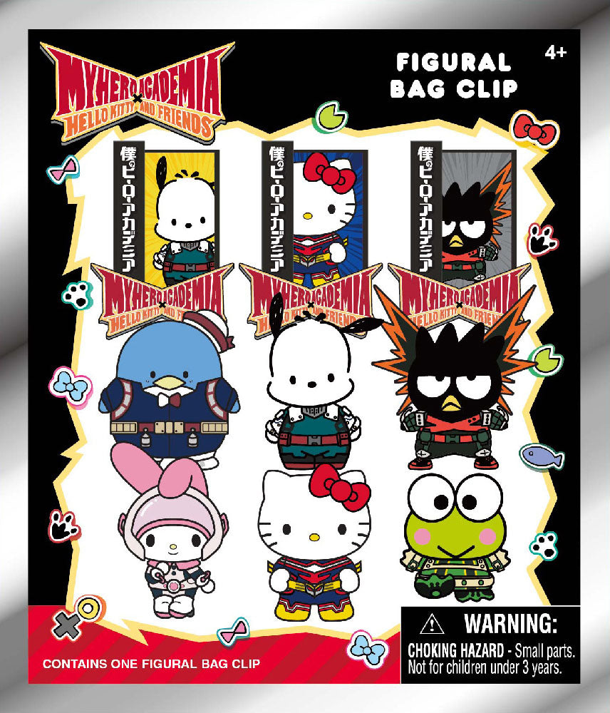 My Hero Academia x Hello Kitty - 3D Foam Bag Clip