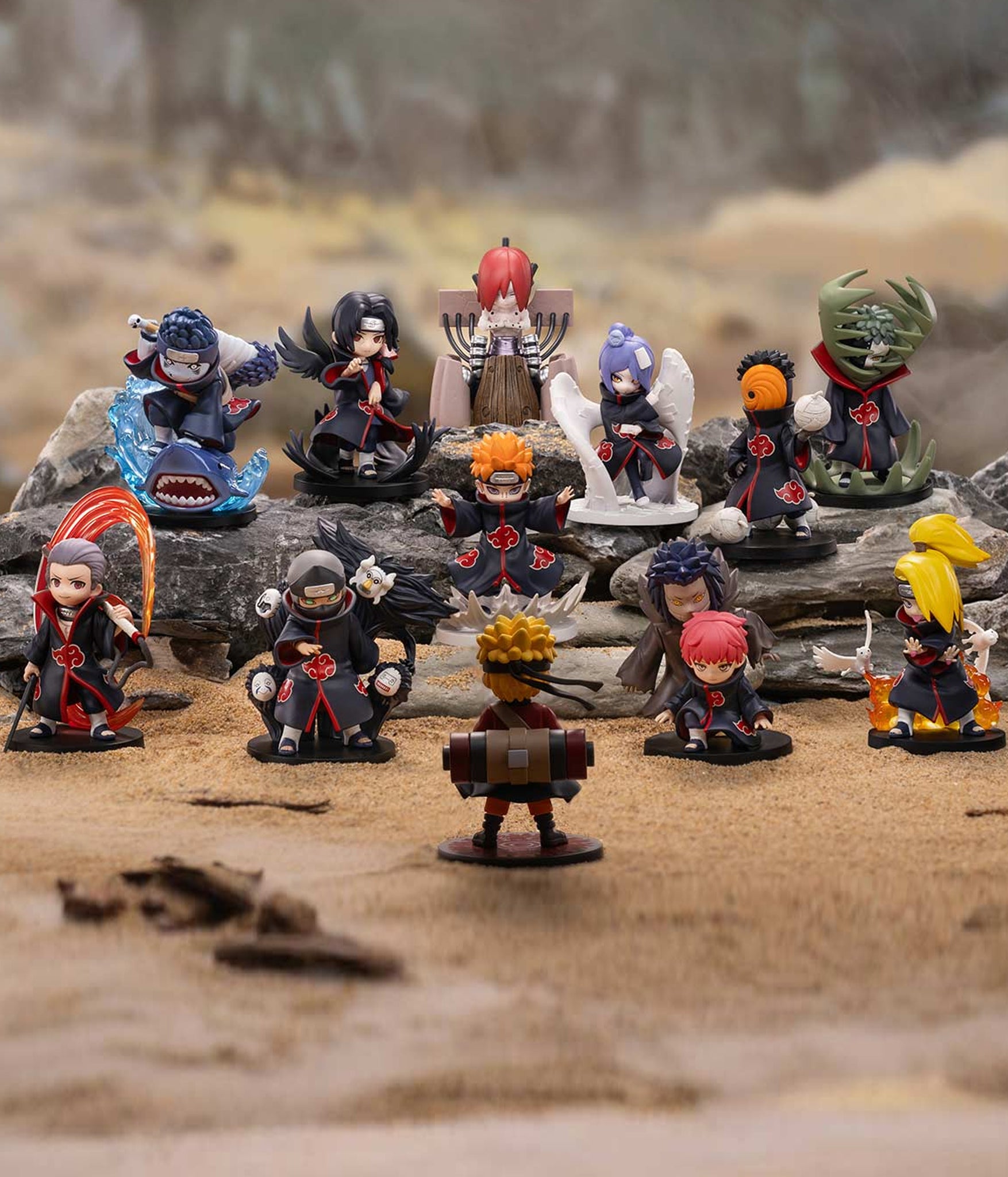Naruto - Shippuden Series Battle Against Akatsuki Themed Figure