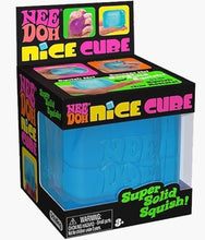 Load image into Gallery viewer, NeeDoh - Nice Cube Solid Squish 2.25" Cube - Blue
