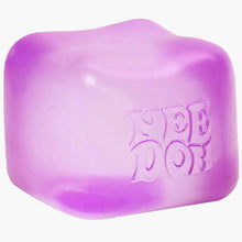 Load image into Gallery viewer, NeeDoh - Nice Cube Solid Squish 2.25" Cube - Purple
