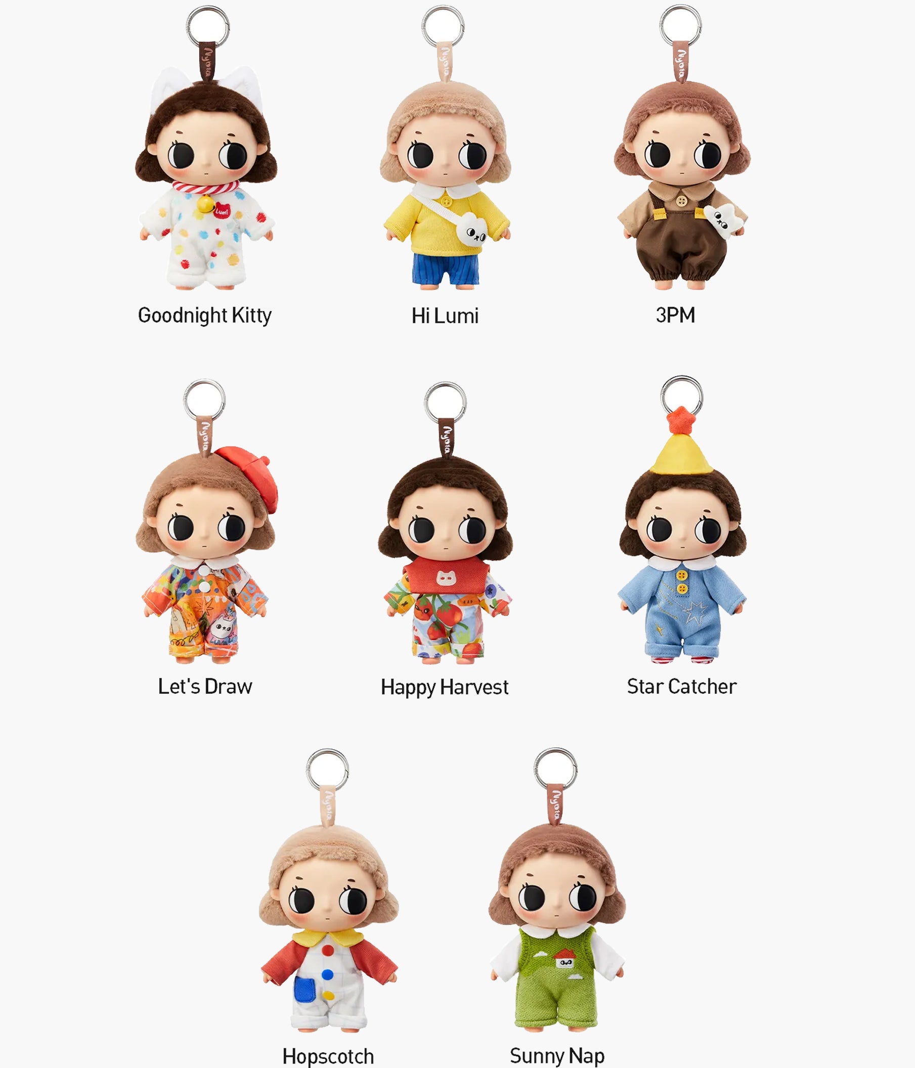 Nyota - Where Moments Meet Series Plush Pendant - Blind Box