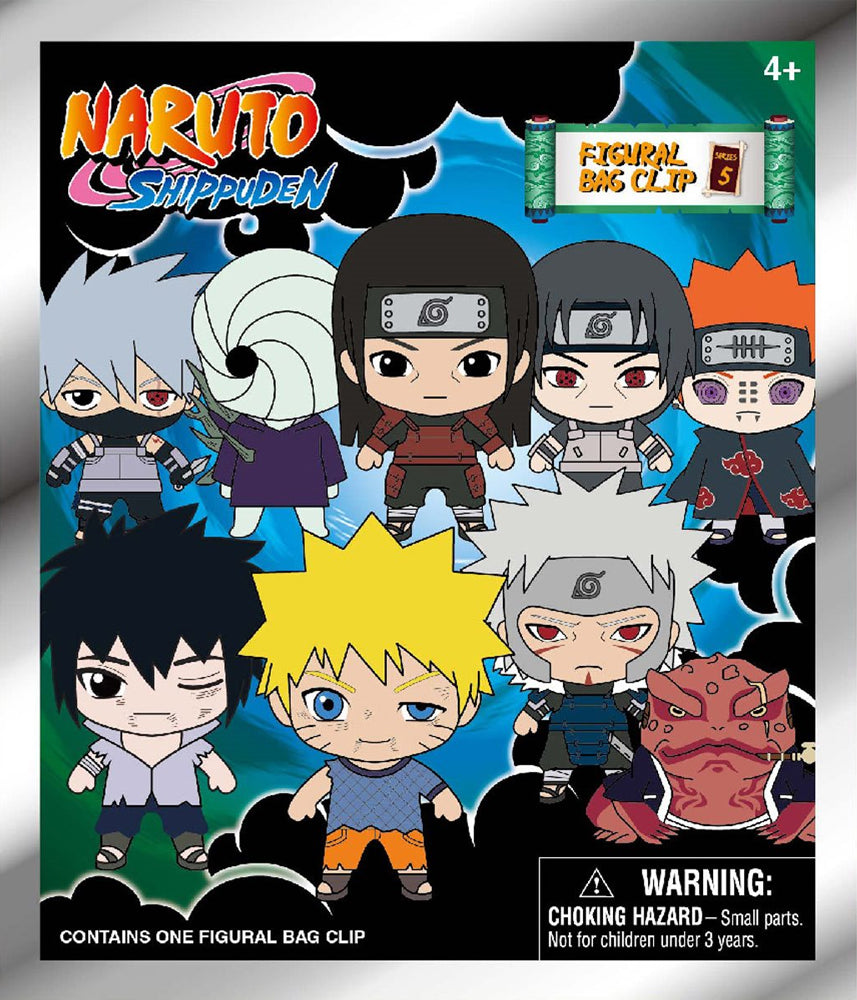 Naruto Shippuden - Series 5 - 3D Foam Bag Clip