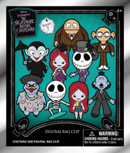 Load image into Gallery viewer, Nightmare Before Christmas - Series 7 - 3D Foam Bag Clip
