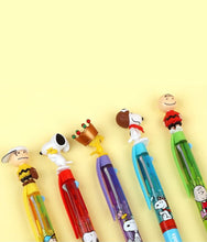Load image into Gallery viewer, Peanuts - Snoopy and Friends Multi Color Ballpoint Pen (Korea Exclusive)
