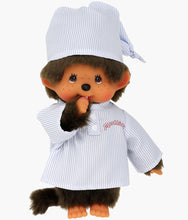 Load image into Gallery viewer, Monchhichi - Long Striped Pajama Boy with Cap Plush
