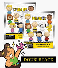 Load image into Gallery viewer, Peanuts - Series 1 - 3D Foam Bag Clip
