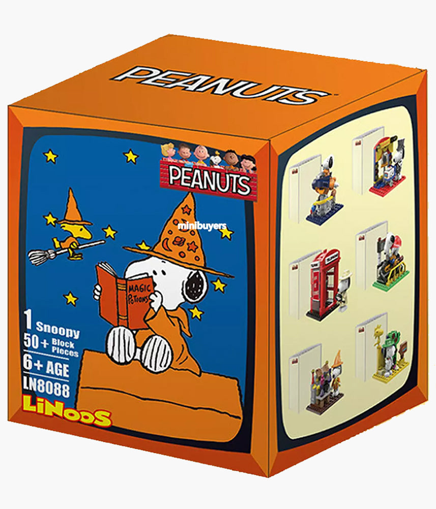 PEANUTS スヌーピー ハロウィン ブラインド ボックス Peanuts Snoopy Halloween Building Blocks - Blind Box – Pickaparty