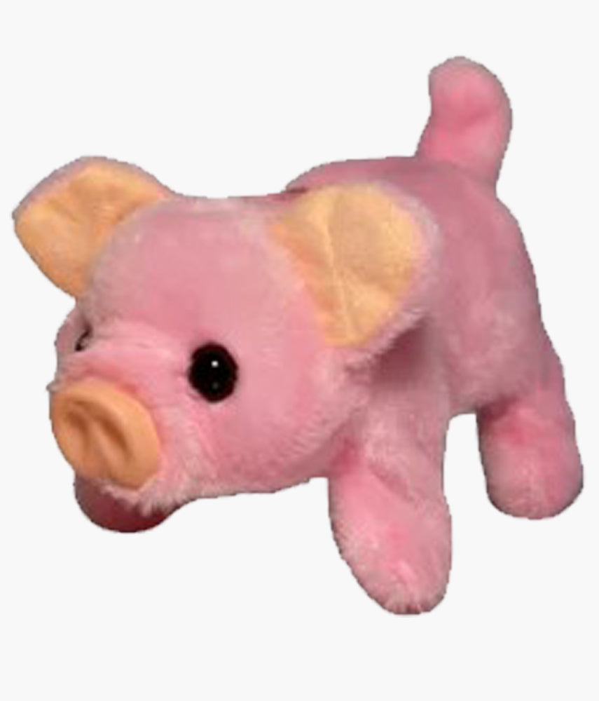 Walking Oinking Plush Mini Pig