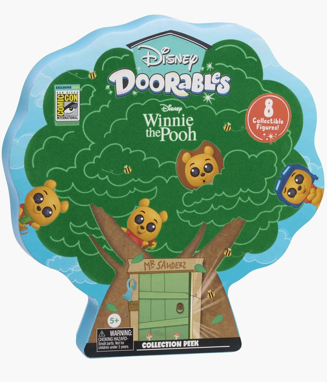 Disney Doorables - Winnie The Pooh - Comic Con 2024 Exclusive Set