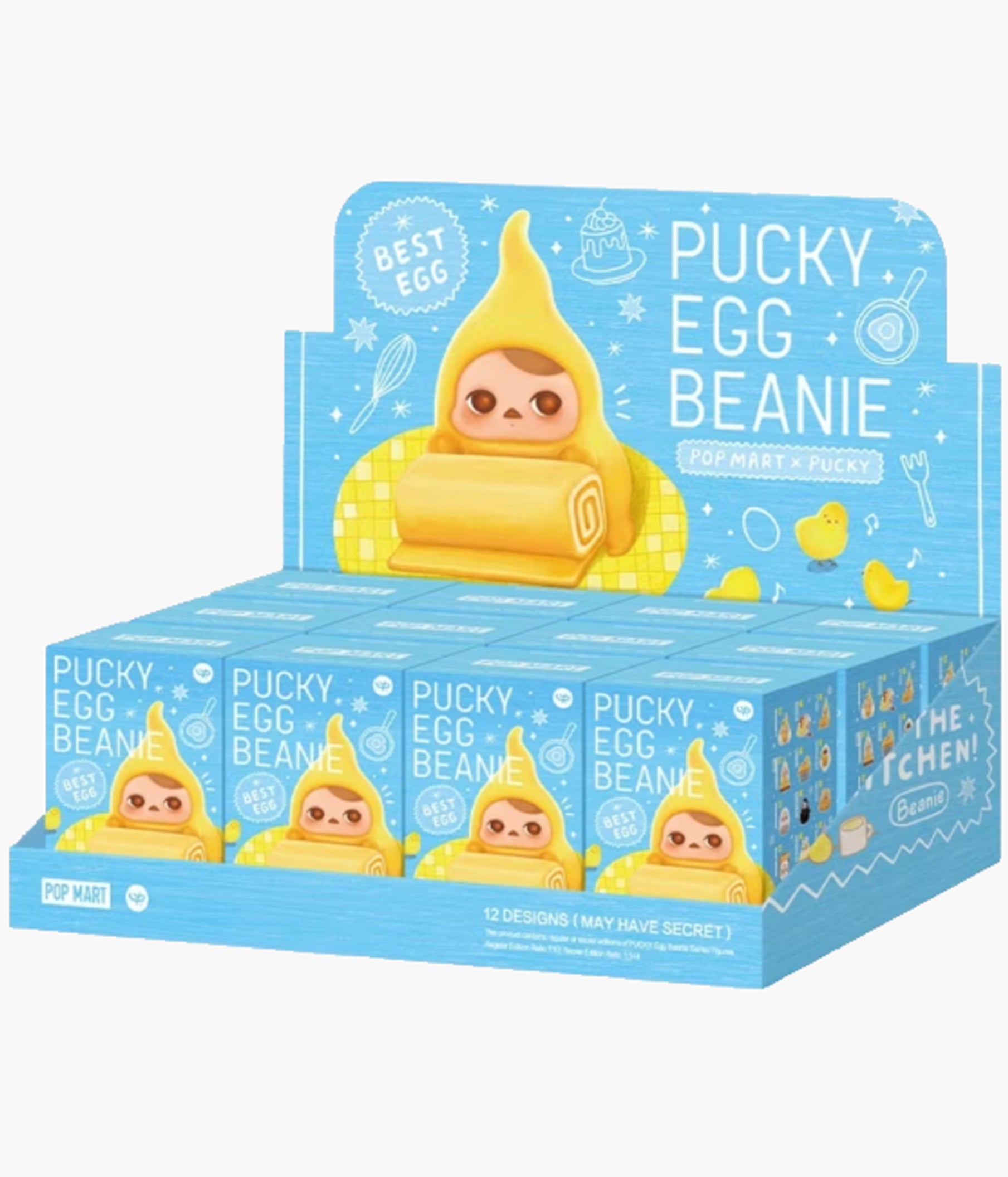 PUCKY Egg Beanie Series Figures シークレット AUTHENTIC PUCKY EGG BEANIE SERIES FIGURES HOT CUTE TOY GIFT