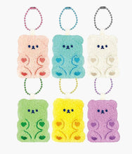 Load image into Gallery viewer, Random Color Plush Gummy Bear Keyring - Blind Box

