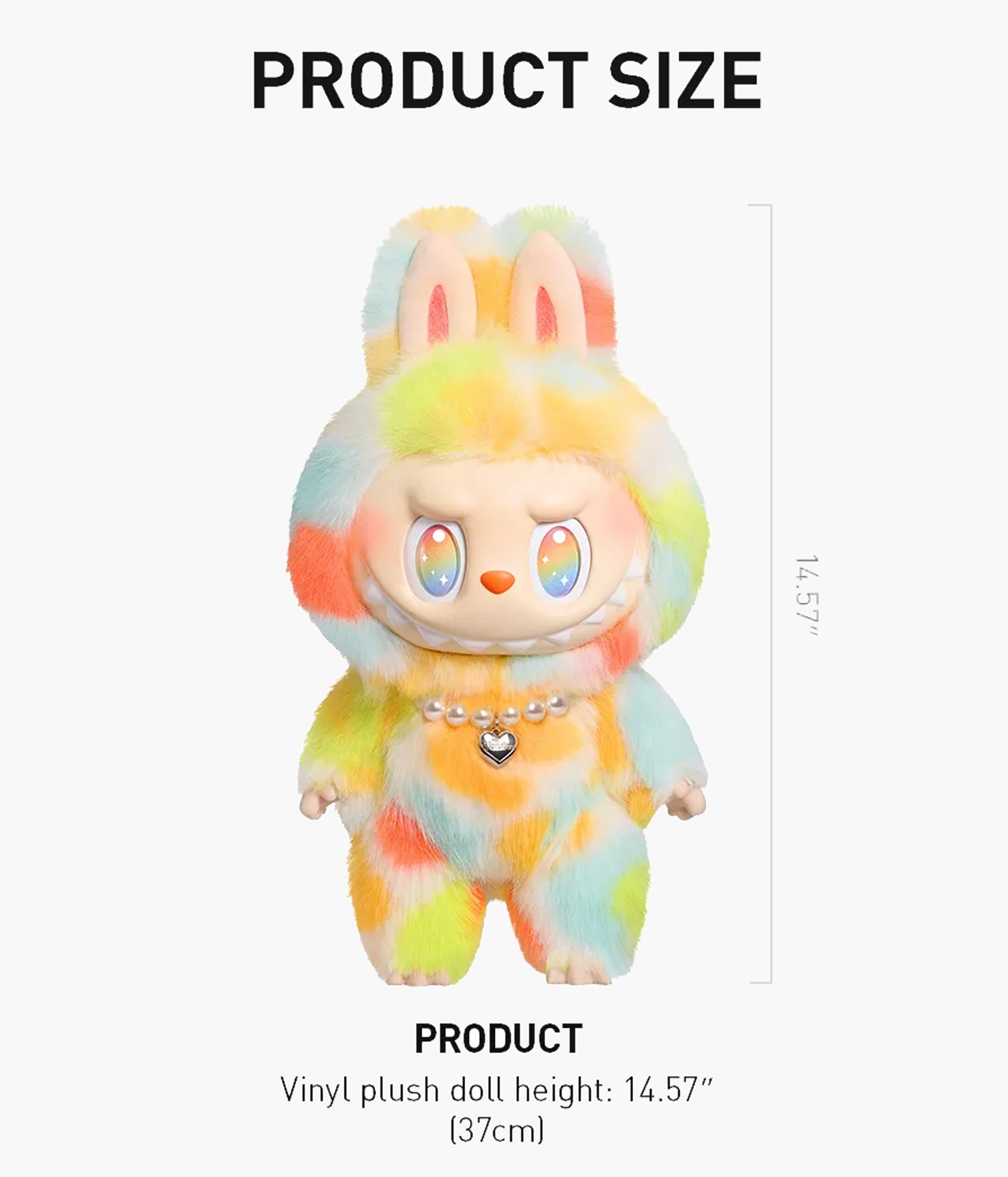 正規品 Rock The Universe Vinyl Plush Doll THE MONSTERS Big into Energy - ROCK THE UNIVERSE Vinyl Plush Doll