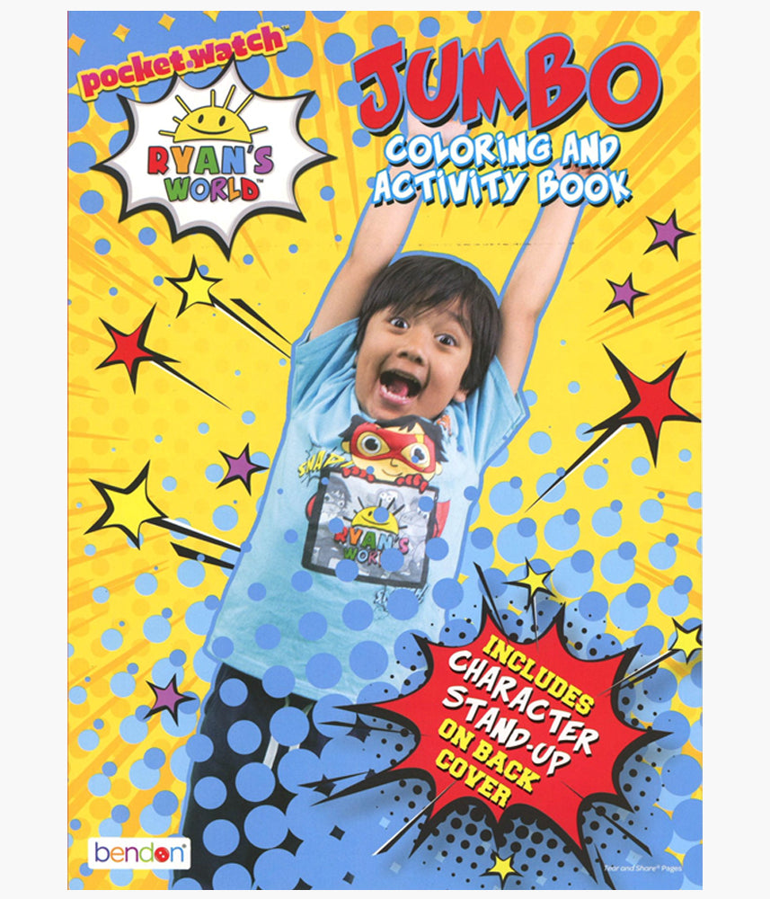 Ryan's World - Jumbo Coloring & Activity Book