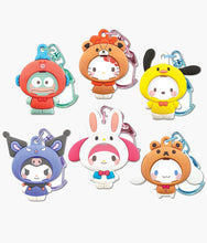 Load image into Gallery viewer, Sanrio - Photo Face Change Keyring - Blind Box
