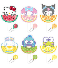 Load image into Gallery viewer, Sanrio - Random Mini Fan Key Ring Fruits Series - Blind Bag
