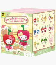 Load image into Gallery viewer, Sanrio - Fruit &amp; Vegetable Series Mini Vinyl Keychain Plush Pendant - Blind Box
