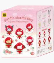 Load image into Gallery viewer, Sanrio - Sweet Strawberry Plush Keychain - Blind Box
