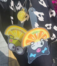 Load image into Gallery viewer, Sanrio - Random Mini Fan Key Ring Fruits Series - Blind Bag
