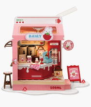 Load image into Gallery viewer, Rolife - Strawberry Milk Box DIY Miniature House - Food Box Shop
