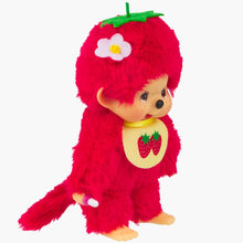 Load image into Gallery viewer, Monchhichi - Fruit Color Plush Doll - Strawberry
