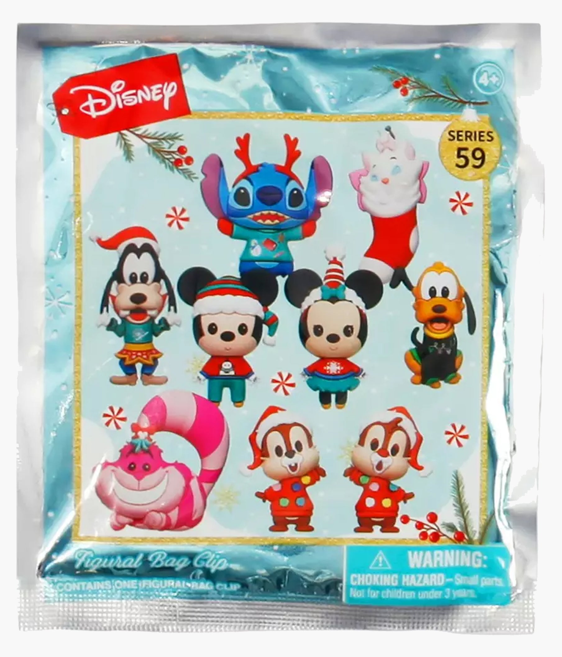 Disney - Series 59 - X-Mas Collection - 3D Foam Bag Clip – Pickaparty