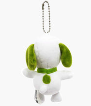 Load image into Gallery viewer, Snoopy - Plush Green Keychain
