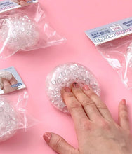 Load image into Gallery viewer, Snow Squish Fidget Clear Jelly Bead Stress Ball
