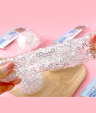 Load image into Gallery viewer, Snow Squish Fidget Clear Jelly Bead Stress Ball
