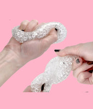 Load image into Gallery viewer, Snow Squish Fidget Clear Jelly Bead Stress Ball
