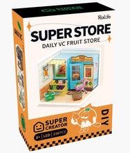 Load image into Gallery viewer, Rolife - Super Fruit Store DIY Miniature House Kit
