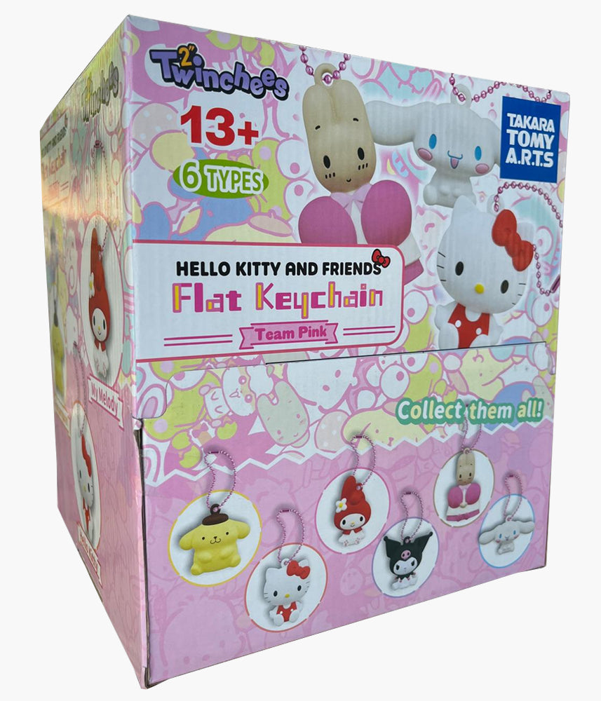 Hello Kitty & Friends - Flat Keychain Team Pink - Blind Bag