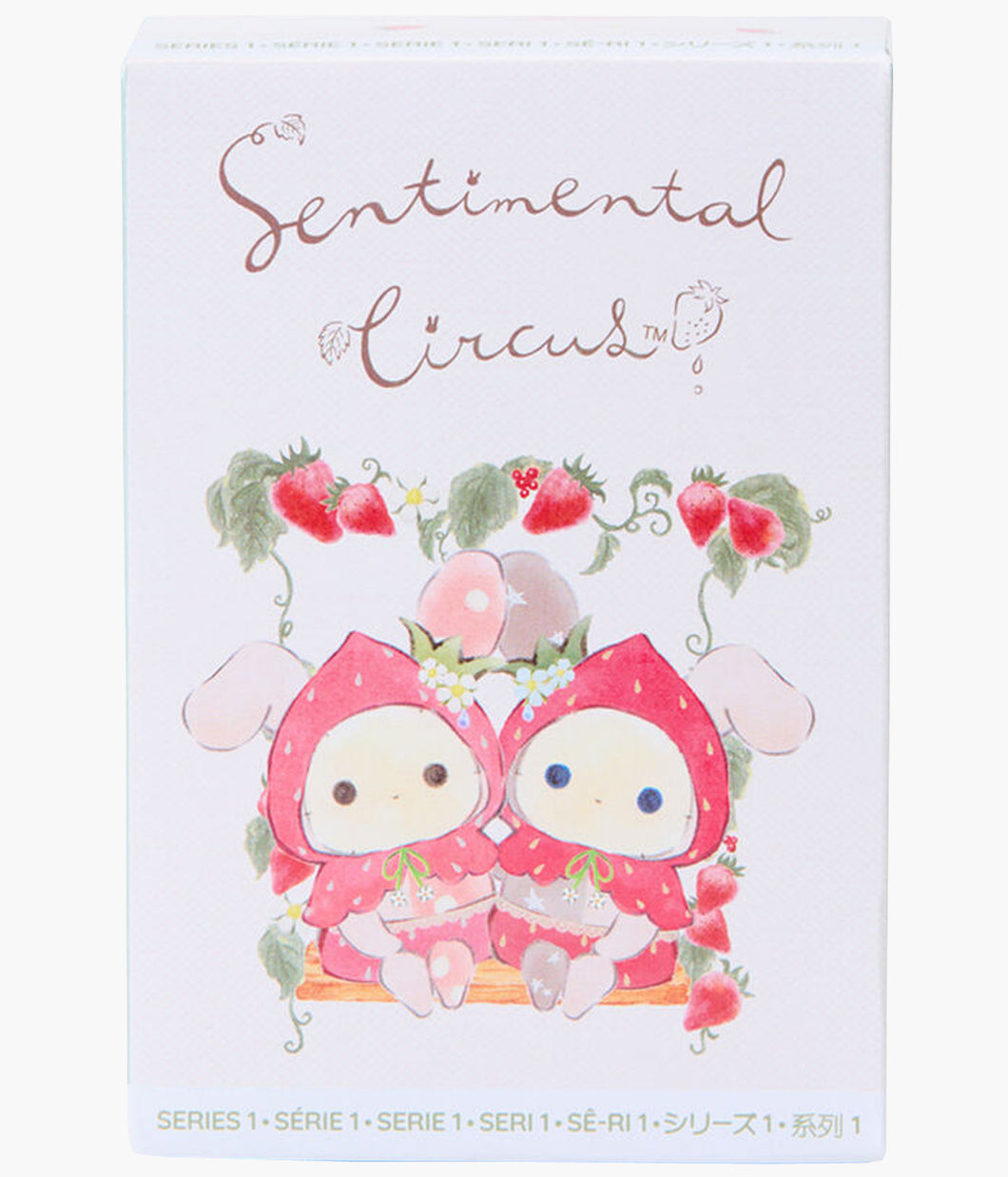 Sentimental Circus San-X - Strawberry Blind Box Plushie Keychain