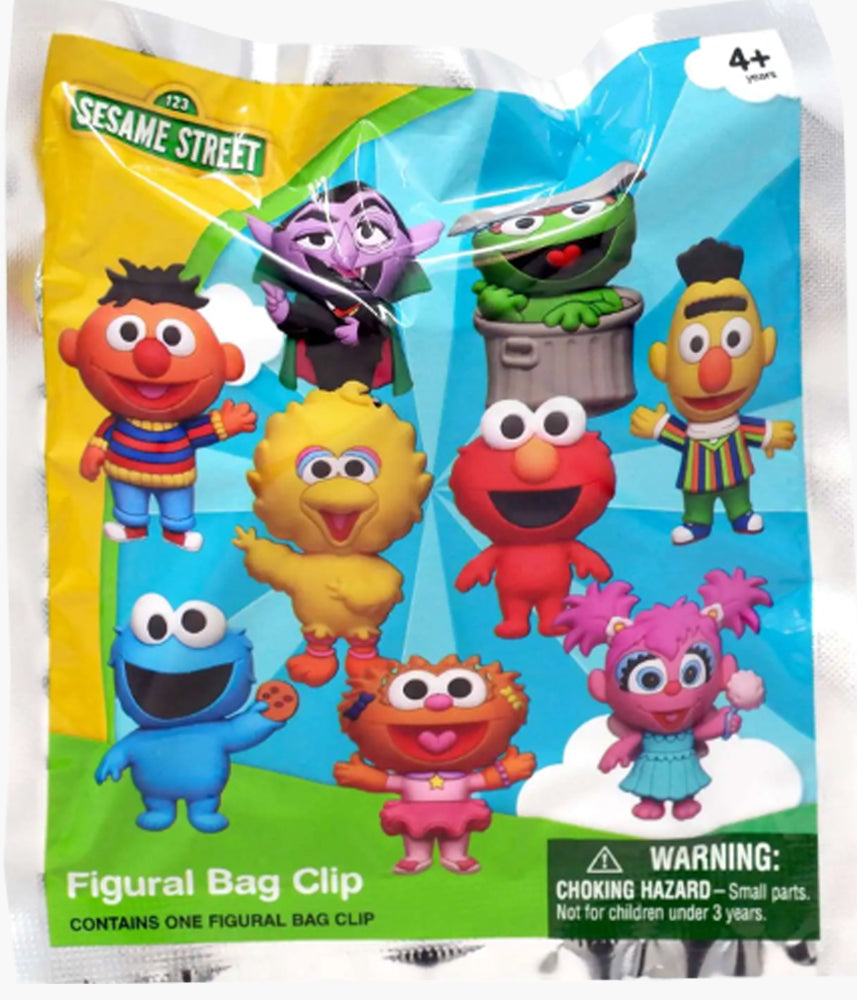 Sesame Street - 3D Foam Bag Clip