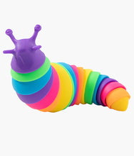 Load image into Gallery viewer, 8&quot; Rainbow Fidget Slugs
