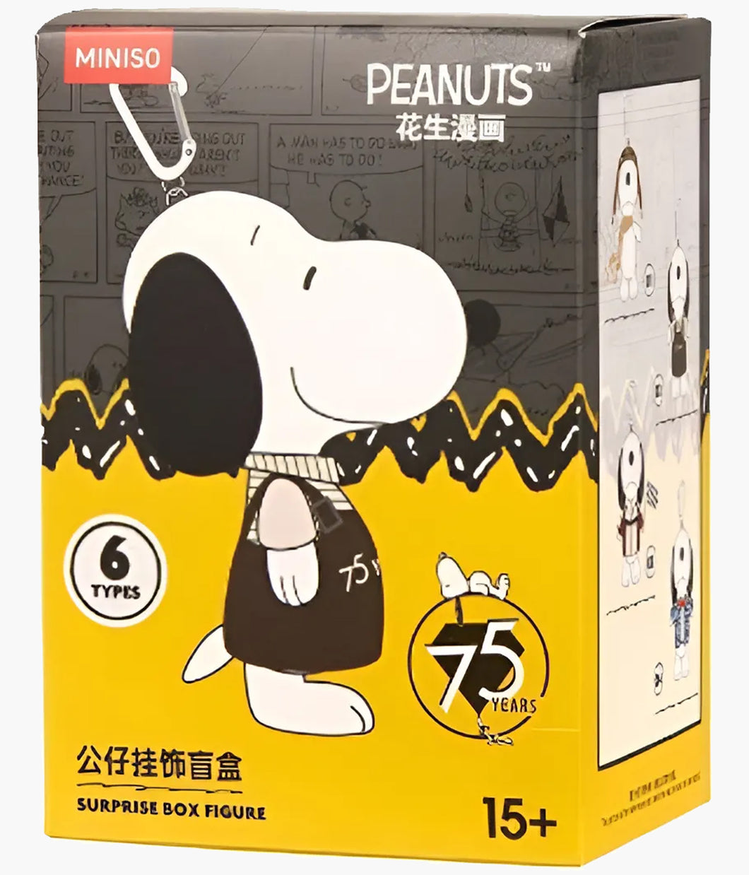 Snoopy - 75th Anniversary - Blind Box Plush Ornament