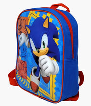 Load image into Gallery viewer, 11&quot; Sonic The Hedgehog Kids Backpack
