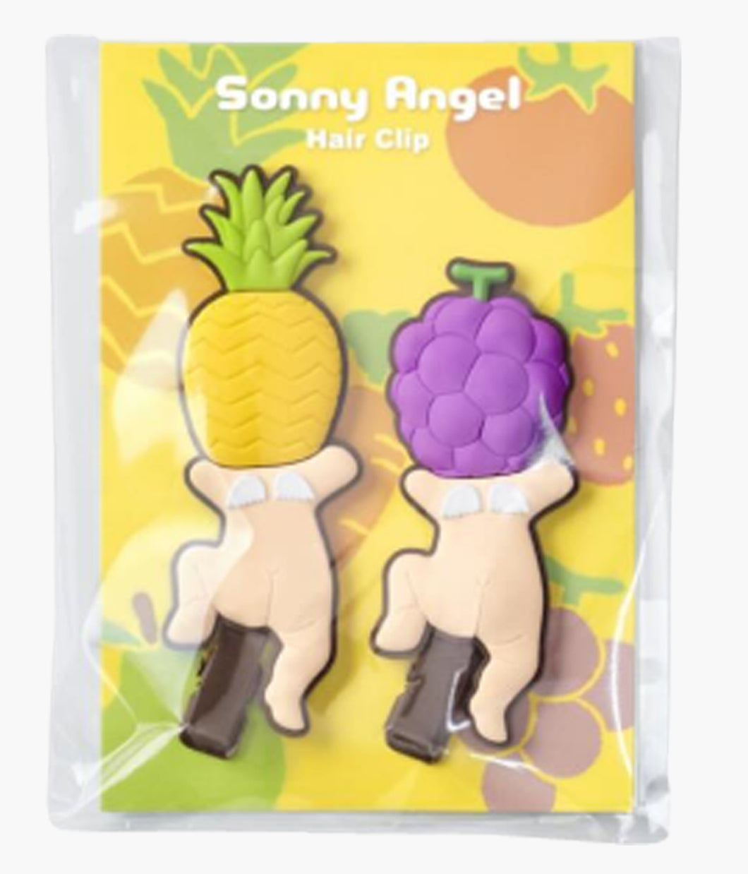 Sonny Angel - Harvest Hair Clip Set - Pineapple & Grape