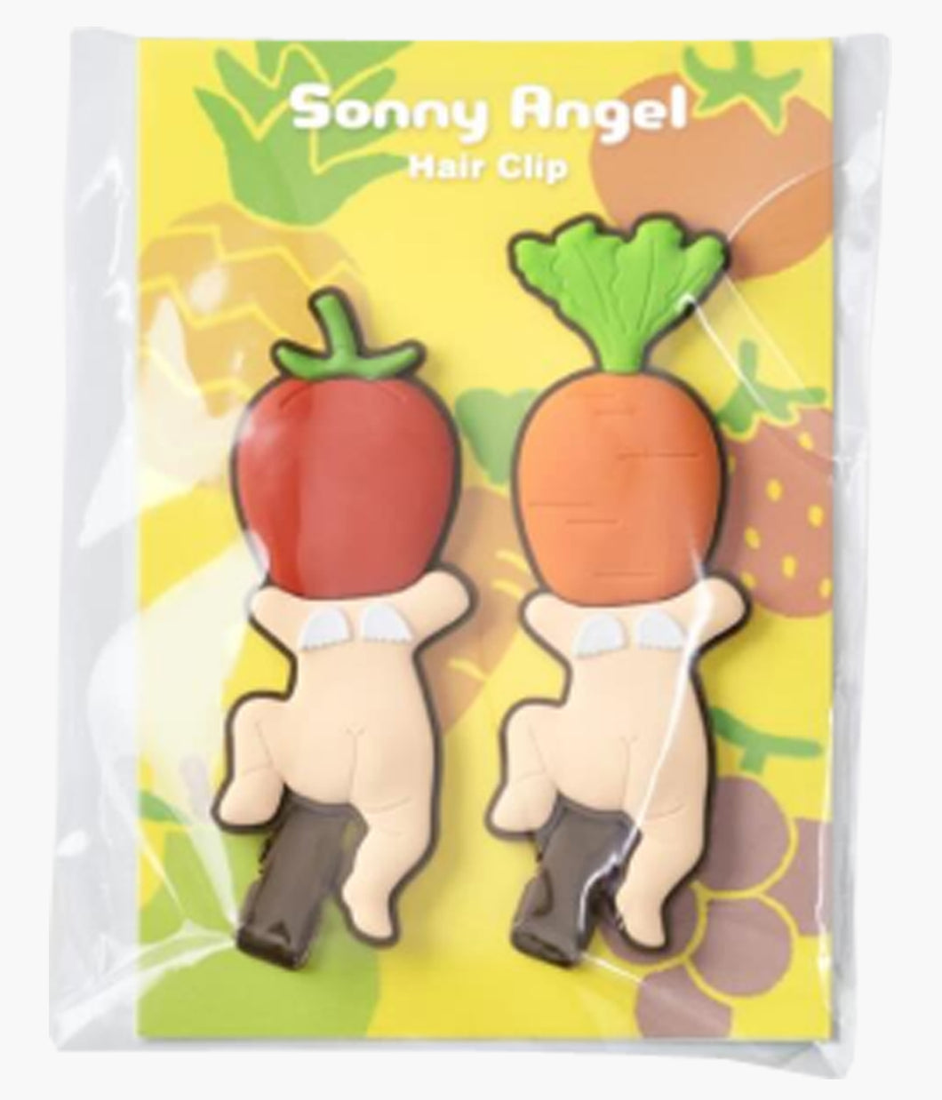 Sonny Angel - Harvest Hair Clip Set - Tomato & Carrot