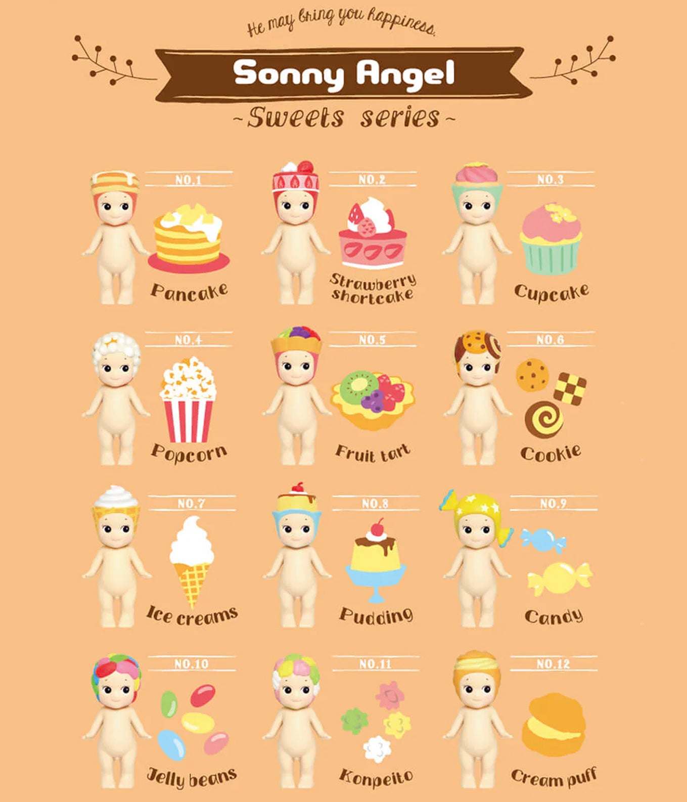 Sonny Angel – Sweets Series – Pickaparty