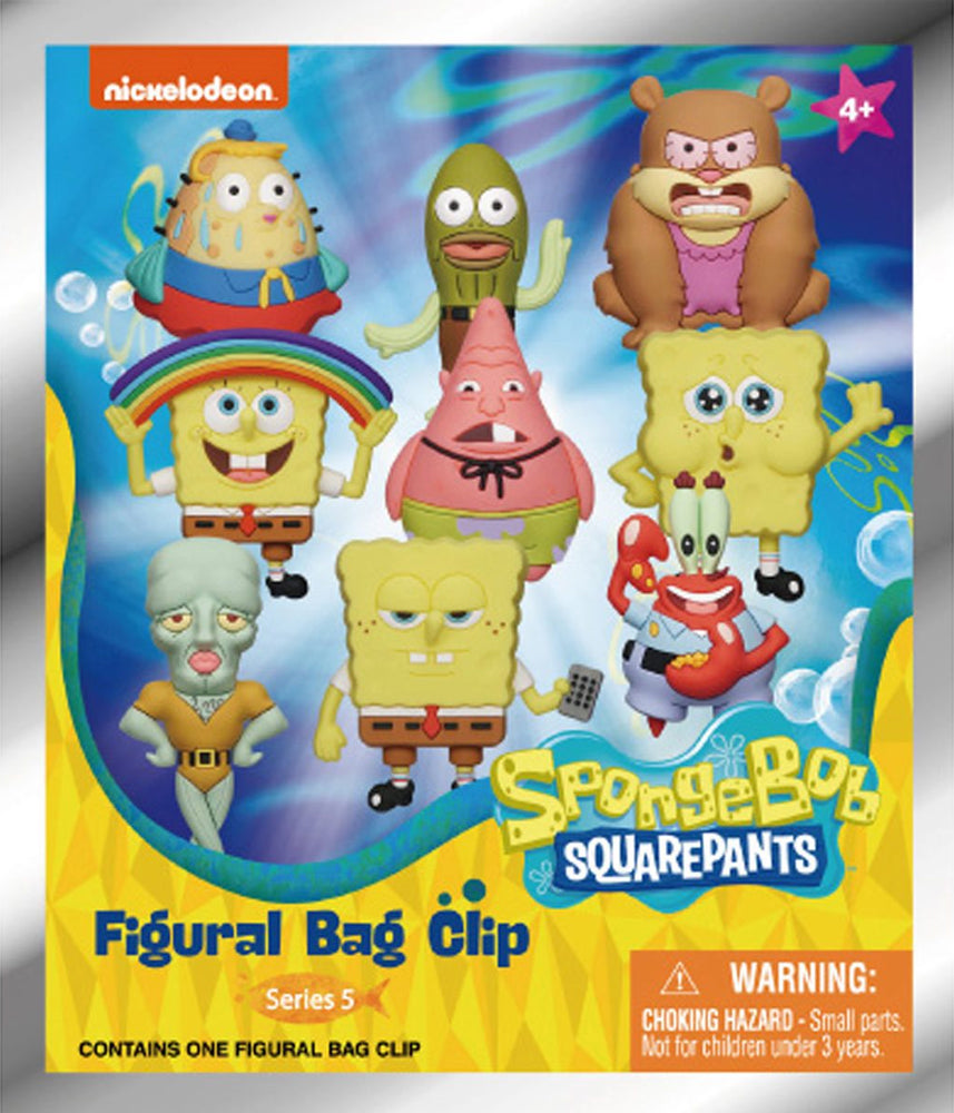 SpongeBob SquarePants - Series 5 - 3D Foam Bag Clip