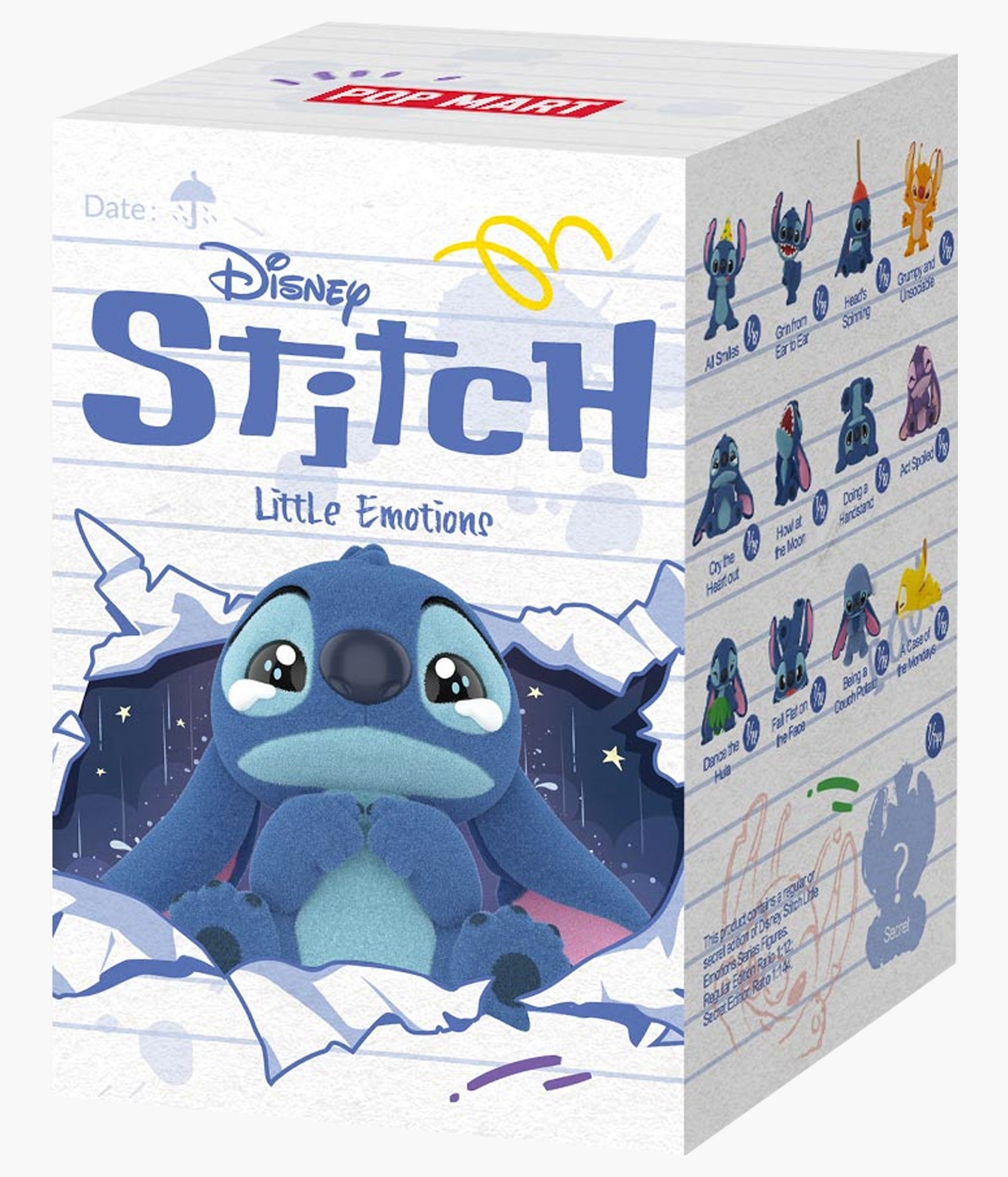 Disney Stitch Little Emotions Series Figures - POP MART