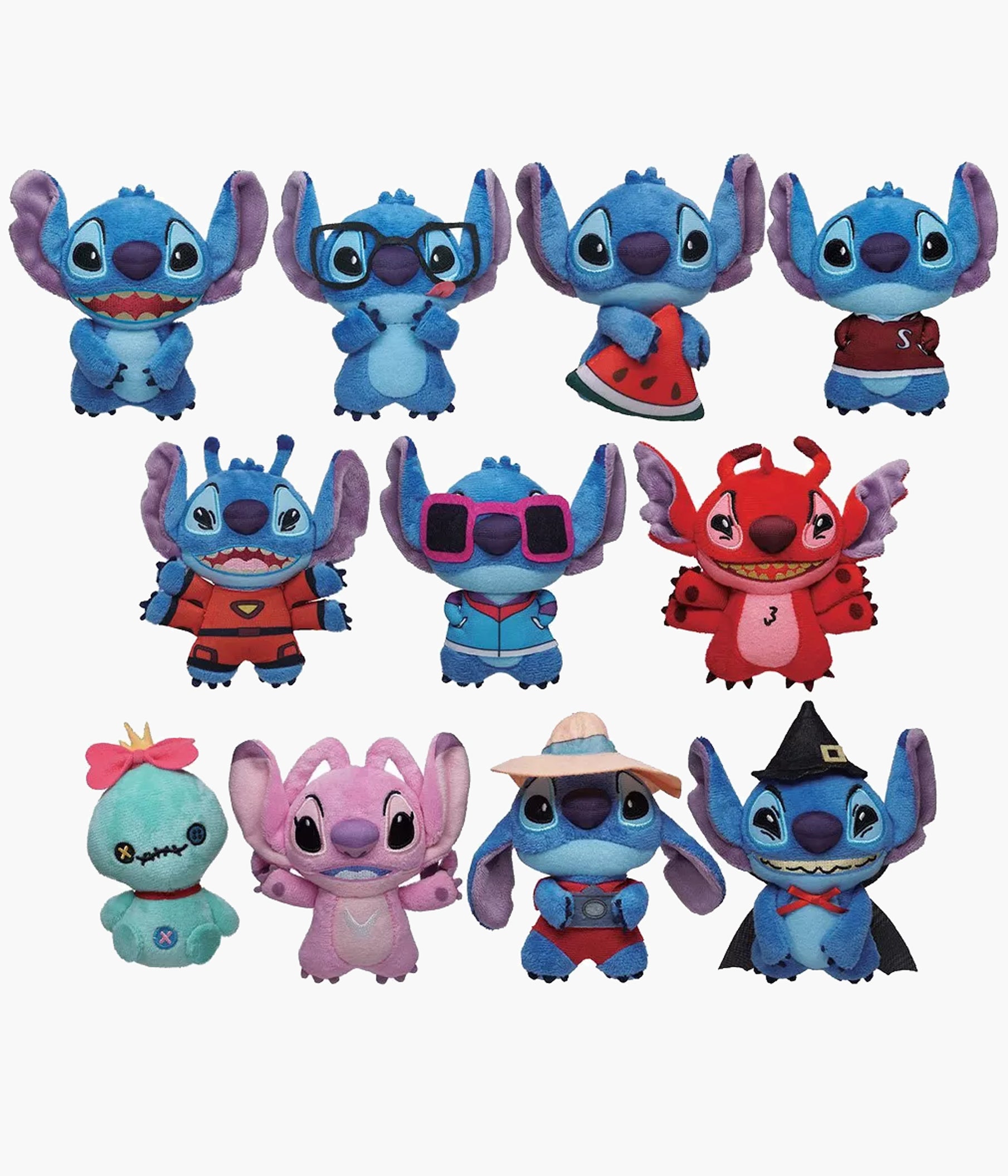 Disney Stitch - Plush 3D Foam Bag Clips – Pickaparty